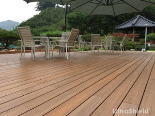 Spazi all'aperto: parquet per rivestire gli esterni di terrazzi e giardini, Déco Déco Moderner Garten Holzwerkstoff Holznachbildung