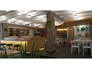 Pacifika Restaurante, feedback-studio arquitectos feedback-studio arquitectos Commercial spaces