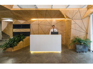 Hotel El Peñon, feedback-studio arquitectos feedback-studio arquitectos Commercial spaces