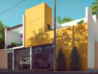 Casa Centenario, Laboratorio Mexicano de Arquitectura Laboratorio Mexicano de Arquitectura Casas de estilo minimalista Concreto
