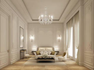 Exploring Luxurious Homes : Elegant Bedroom Design, IONS DESIGN IONS DESIGN Bedroom لکڑی White