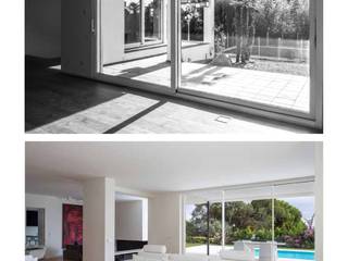 Casa Herrero | 08023 architects, Simon Garcia | arqfoto Simon Garcia | arqfoto غرفة المعيشة