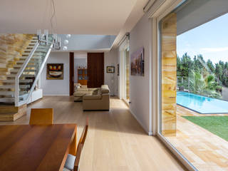 Casa E | 08023 architects, Simon Garcia | arqfoto Simon Garcia | arqfoto Modern living room