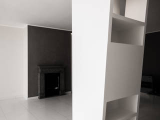 CASA X, formatoa3 Studio formatoa3 Studio Eclectic style living room