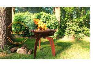 PRODUCTLAB vuurschaal-BBQ, PRODUCTLAB we create PRODUCTLAB we create Balcon, Veranda & Terrasse modernes Fer / Acier