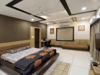 Interior OF Bungalow, KRUTI KRUTI Kamar Tidur Modern