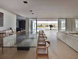 Casa nas Mangabeiras, Lanza Arquitetos Lanza Arquitetos Modern Dining Room