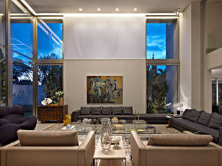 Paulo Henrique, Lanza Arquitetos Lanza Arquitetos Modern living room