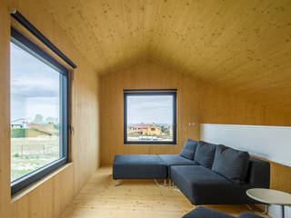 Casa2020, MapOut MapOut Salas de estar modernas Madeira maciça
