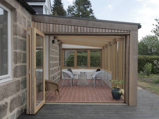 House Extension & Alterations, Aberdeenshire, ABN7 Architects ABN7 Architects Jardins de inverno modernos