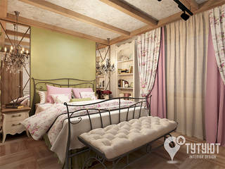 Спальня в стиле гранж, Interior Design Studio Tut Yut Interior Design Studio Tut Yut Camera da letto eclettica