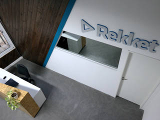 DISEÑO DE OFICINAS • REKKET, Estudio Cebra Estudio Cebra Commercial spaces