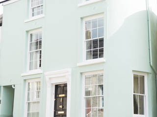 Georgian Townhouse, Modbury, Devon, Dupere Interior Design Dupere Interior Design Дома с террасами Камень