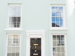 Georgian Townhouse, Modbury, Devon, Dupere Interior Design Dupere Interior Design Casas clásicas Piedra