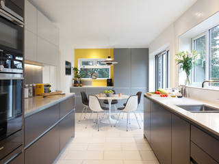 Contemporary kitchen, Essex, Paul Langston Interiors Paul Langston Interiors Modern kitchen