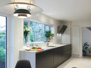 Contemporary kitchen, Essex, Paul Langston Interiors Paul Langston Interiors Cocinas modernas