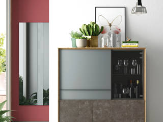 ON BOOK, VIVE VIVE Modern living room Ceramic Cupboards & sideboards