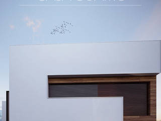 Casa 4 , Besana Studio Besana Studio Minimalistische Häuser Weiß