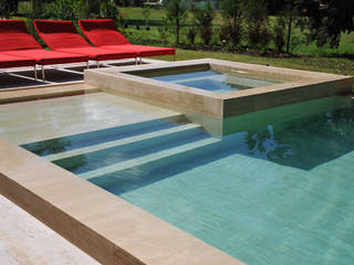 Barrio Cerrado, Surpool - Diseño de Espacios de Agua Surpool - Diseño de Espacios de Agua Modern pool Marble