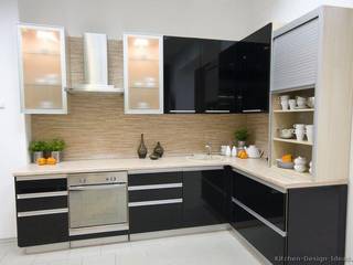 Residential interiors, Dream space Interiors Dream space Interiors Classic style kitchen Plywood Black