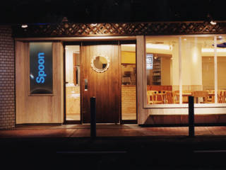 Spoon cafe－門戸厄神駅前のcafe－, 一級建築士事務所アトリエｍ 一級建築士事務所アトリエｍ Study/office