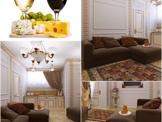 Греческий стиль, JConcept JConcept Classic style living room