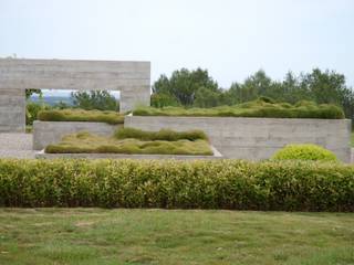 Un jardin sur gravier contemporain, Jean-Jacques Derboux Jean-Jacques Derboux Jardines de estilo moderno