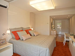 Quarto Casal - GL, Lana Rocha Interiores Lana Rocha Interiores Modern style bedroom