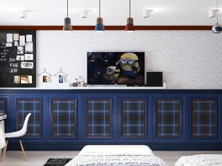 Детская "In azzurro" , Студия дизайна Дарьи Одарюк Студия дизайна Дарьи Одарюк Eclectic style nursery/kids room