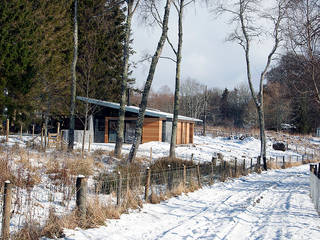Cairngorms House, Brown & Brown Architects Brown & Brown Architects Modern houses Wood