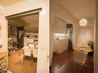 Reforma integral en Donostia / San Sebastián, Apal Estudio Apal Estudio Scandinavian style kitchen