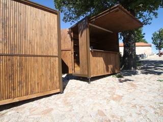 Quiosque , Lousinha Arquitectos Lousinha Arquitectos Rustic style study/office