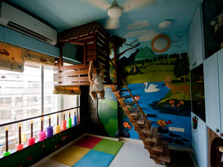 aparment 801, iSTUDIO Architecture iSTUDIO Architecture Eclectic style nursery/kids room