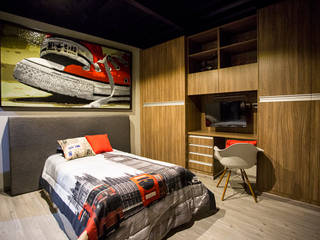 Casa Bunker , Con Contenedores S.A. de C.V. Con Contenedores S.A. de C.V. Modern style bedroom