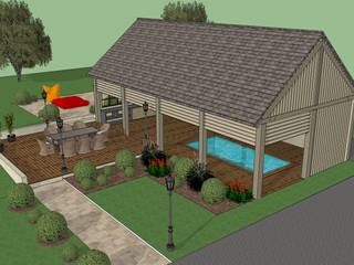 Projet Piscine, Agence 1+1 Agence 1+1 Басейн