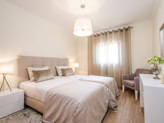 Turn Key Project - Apartment in Albufeira, Simple Taste Interiors Simple Taste Interiors Klasik Yatak Odası