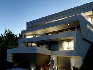 Vivienda unifamiliar de alta eficiencia energética en Sitges, SgARQ SgARQ Modern houses Stone