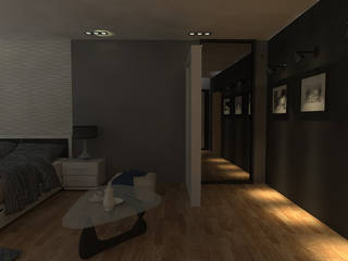 RENDER DE RECAMARA., hole hole Minimalistische slaapkamers