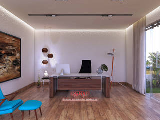 office interior, KARU AN ARTIST KARU AN ARTIST Modern study/office