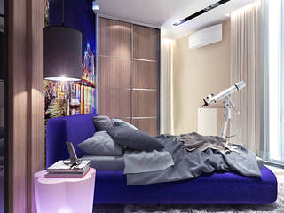 Детская комната для подростка, Your royal design Your royal design Kamar Bayi/Anak Minimalis