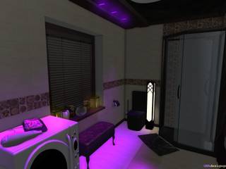 Shower, GNAdesigngroup GNAdesigngroup Minimalist style bathroom