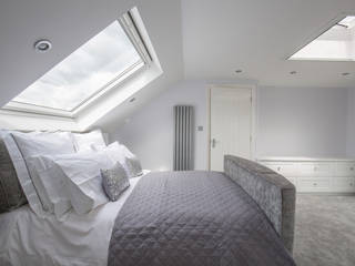 I could curl up here forever! homify Chambre moderne bedroom,attic bedroom,guest bedroom