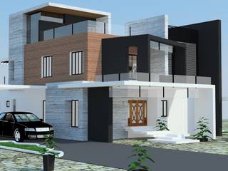 Projects - Residential, Jehovah Nissi Archfirm Jehovah Nissi Archfirm Rumah Modern Batu Bata