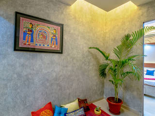 Penthouse 401, Saar Interior Design Saar Interior Design Eclectic style corridor, hallway & stairs Multicolored