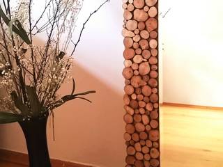 DEKORATİF RUSTİK ÖZEL TASARIM AYNA, 34Concept 34Concept منازل خشب Wood effect