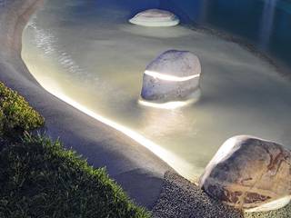 Menhir Pool, Essenze di Luce Essenze di Luce Modern Havuz Taş