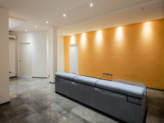 Linear Celing, Luca Bucciantini Architettura d’ interni Luca Bucciantini Architettura d’ interni Minimalist living room