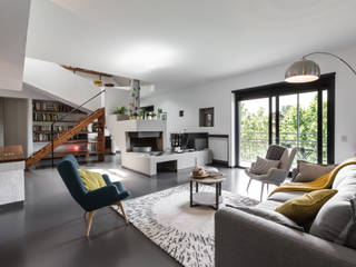 Casa MC - Relooking, Architrek Architrek Salas de estilo moderno