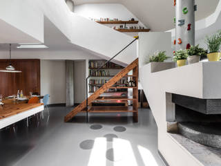 Casa MC - Relooking, Architrek Architrek Salones modernos