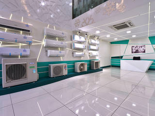 AC showroom, Technocraft Technocraft Ruang Komersial Office spaces & stores